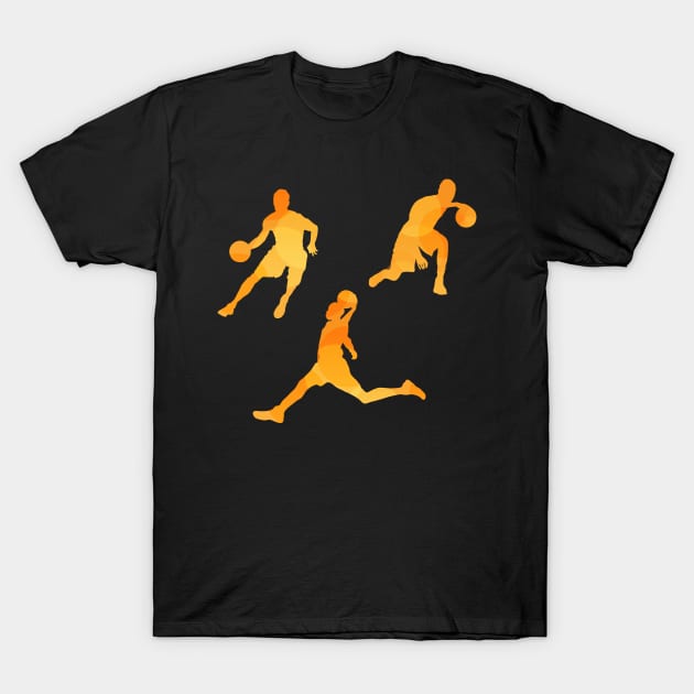 Ball is LIFE - I Love BASKETBALL T-Shirt by Printaha